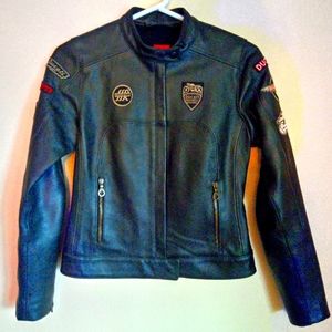 Ducati Womens Historical Leather Jacket